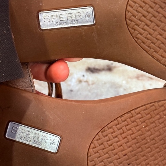 Women’s SPERRY GOLD CUP Vivian heeled leather sandal- Size 8.5 - Picture 11 of 11